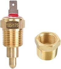 Electric Cooling Fan Thermostat Switch 185 To 175 Degree Car Engine Radiator