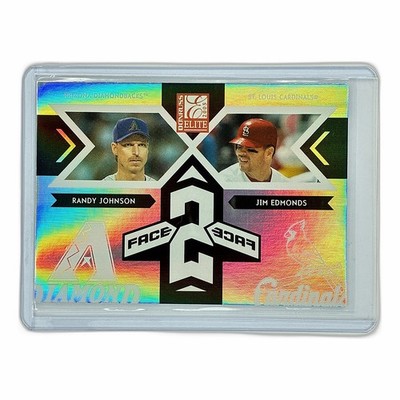 Randy Johnson / Jim Edmonds Face 2 Face /1500 2005 Donruss Elite #FF-9
