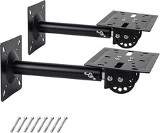 Heavy Duty Speaker Mounts Support up to 80lb Speaker Wall Ceiling or Shelf ...