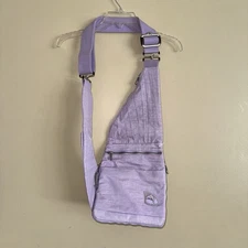 Travelon Purple Dolphin Collection Anti Theft Crossbody Bag