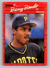 1990 Donruss #126 Barry Bonds Pirates VG DBcardbarn