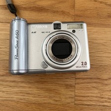 Canon Power Shot A60 2.0 Mega Pixels Digital Camera - AS-IS