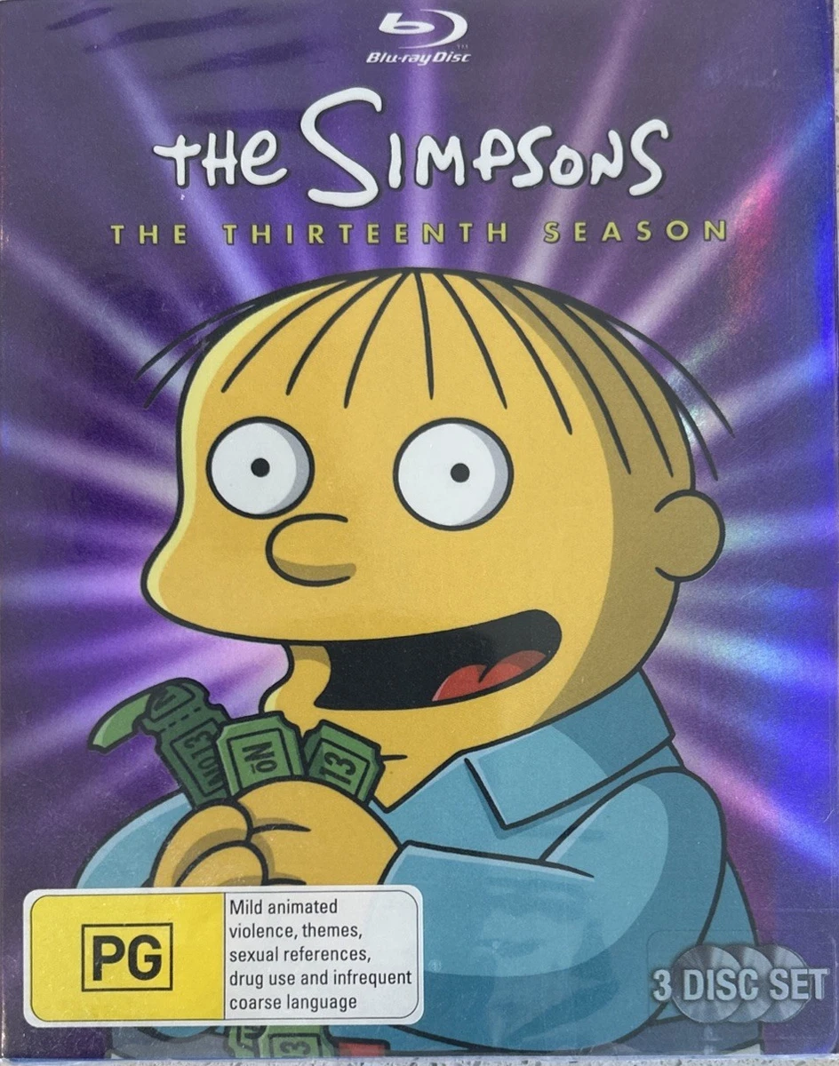 The Simpsons: Thirteenth Season (Blu-ray, 2010, G) OOP Factory Sealed!