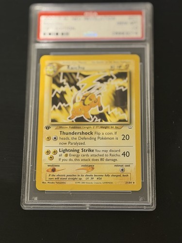Raichu 21/64 Neo Revelation 1st Edition