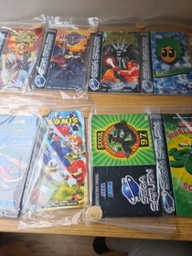 Sega Saturn PAL Manuals, Resident Evil, Nights, Sonic R, Quake, Lemmings