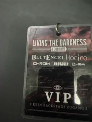 BlutEngel VIP Pass Living The Darkness Tour Mit Friends Open Air