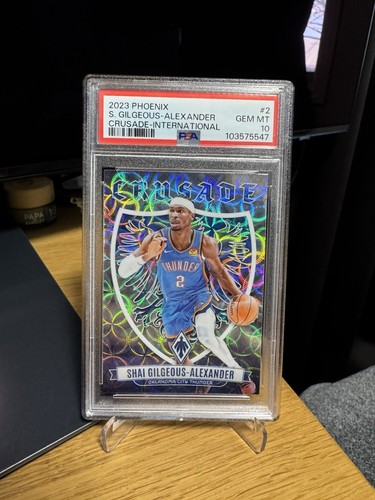 2023 Panini Phoenix Basketball International Shai Gilgeous-Alexander #2 PSA 10