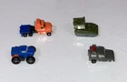 Transformers G1 Micromasters 4 Pc Lot - Flak Mud Slinger Powertrain High Jump