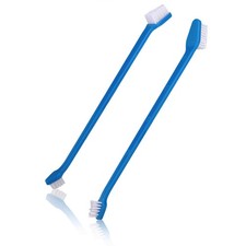 Pets First Softest Bristle Dog Toothbrush Extra 1 Count Pack of 2 , Blue