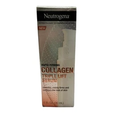 Neutrogena Rapid Firming Collagen Triple Lift Face Serum 1oz New Boxed Retired