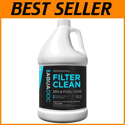 #ad AquaDoc Hot Tub Filter Cleaner Soak 1 Gallon $109.90