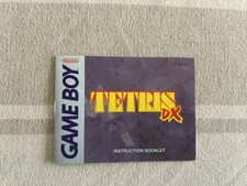 Tetris DX Nintendo Game Boy Manual Only ~ Ins...