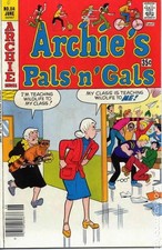 Archie's Pals 'n' Gals #114 VG 1977 Stock Image Low Grade