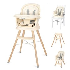 Portable Baby High Chair, High Chairs for Babies and Toddlers with Adjustable...