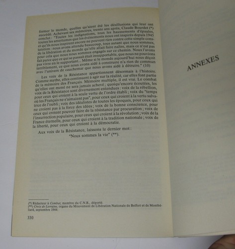 1989 Les Voix de La Ressitance by Francios Marcot, Limited edition - Picture 11 of 11