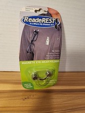 ReadeREST Magnetic Eyeglass / Sunglass Holder Stainless Steel Unisex USA