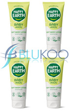 Happy Earth Soft Body Lotion for Baby & Kids - (200ml each)(Pack of 4)
