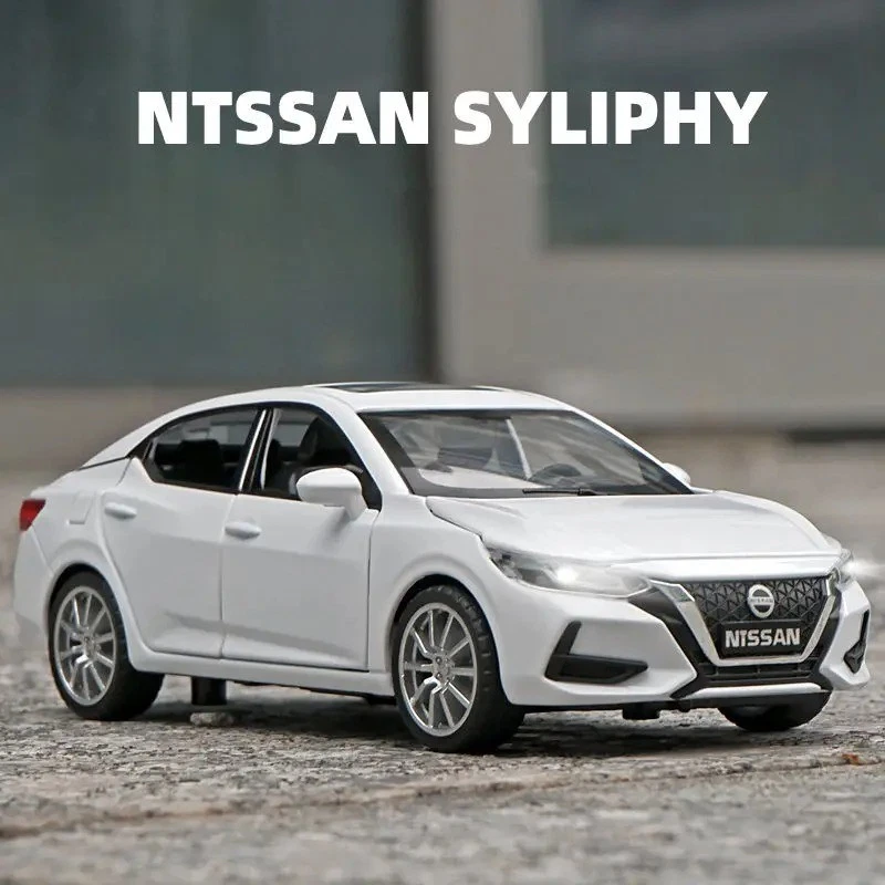 1/32 Nissan Sylphy Coupe Alloy Diecast Model Sport Car Sound Light Kids Toy Gift - Image 3 of 4