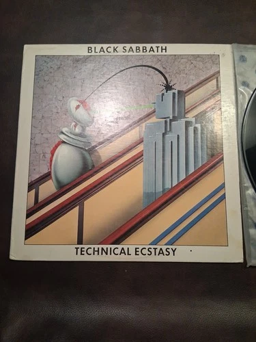 Black Sabbath Technical Ecstacy LP Record 1976 First Press Warner Bros
