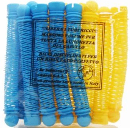 Rodillos de pelo profesionales flexibles rizados para cabello natural 12 piezas herramientas rápidas SAL Foto 2 de 2