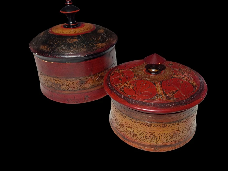 Conjunto completo de 2 caixas de detalhes gravadas Sherpa - Imagem 2 de 4