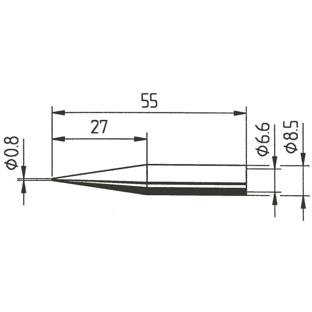 Panne de fer à souder Ersa 842 SD forme de crayon de haute précision