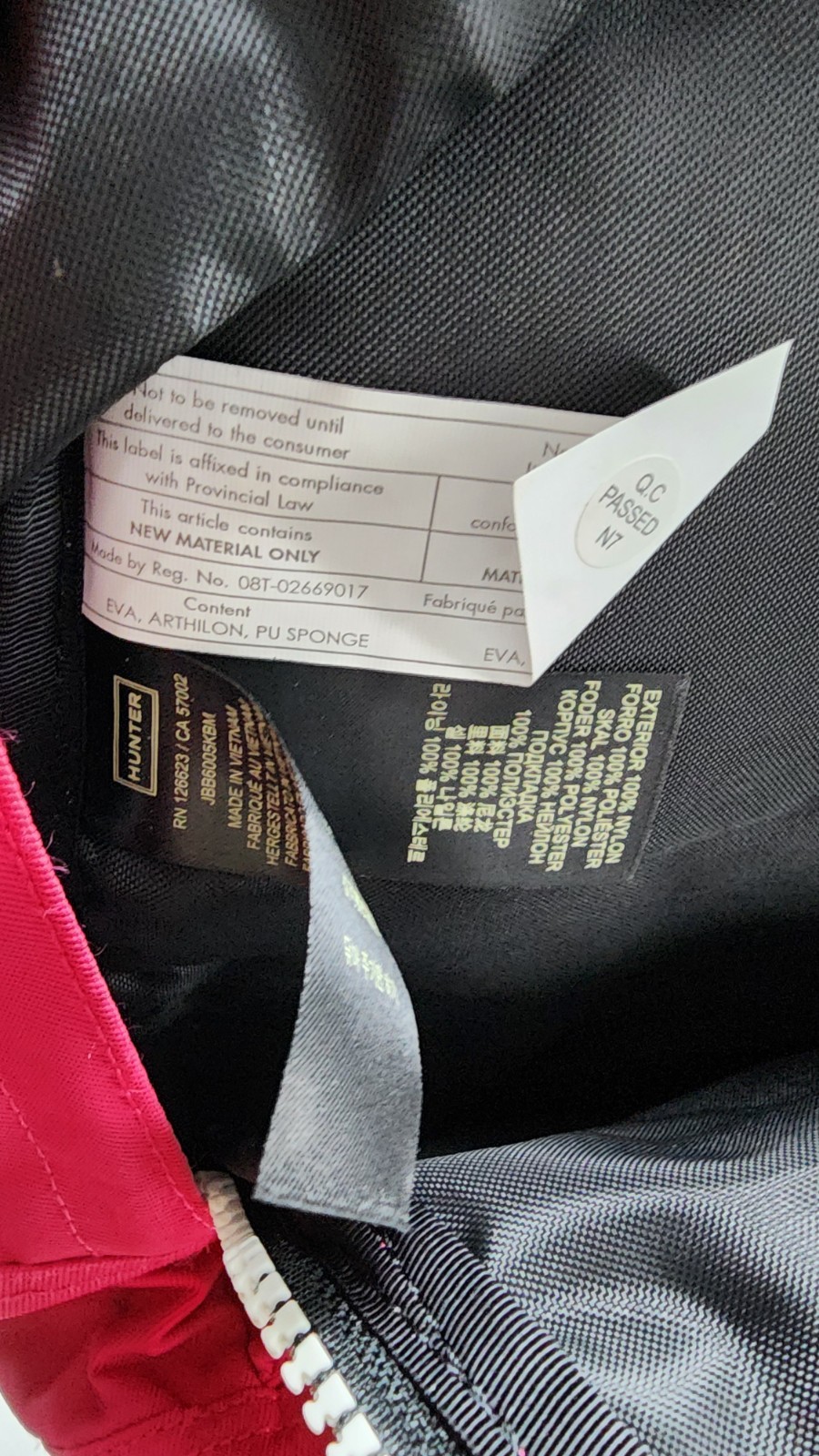 Hunter Beautiful Nylon Small Backpack - image 10