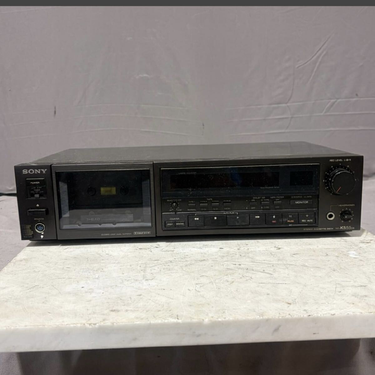 Sony TC-K555ES vintage audio equipment - eBay listing photo 4