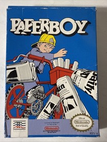 Paperboy Videogioco Nintendo NES 1988 Scatola Custodia Manuale