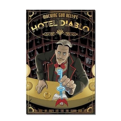 Machine Gun Kelly's Hotel Diablo Deluxe Edition by Eliot Rahal (English) Hardcov