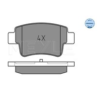 Meyle BremsbeläGe Bremsbelegsatz Hinten FüR Fiat Punto Opel Corsa D
