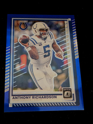2025 Donruss Opticmichael Anthony Richardson#72 /249 Blue Prizm Colts