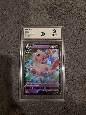Mew V Darkness Ablaze 69/189 Mint  CAG 9