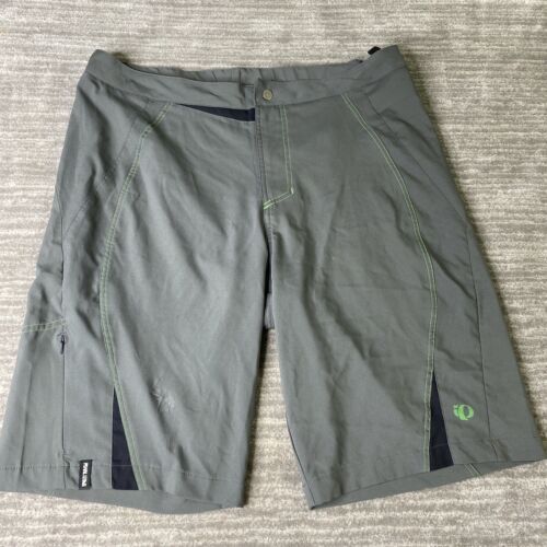 Pearl Izumi Mountain Bike Cycling Shorts Mens Size 38 x 11 Gray No Liner - 第 1/10 張圖片