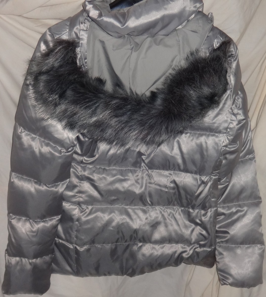 THE NORTH FACE Women's Gotham Jacket Metallic Silver Goose
