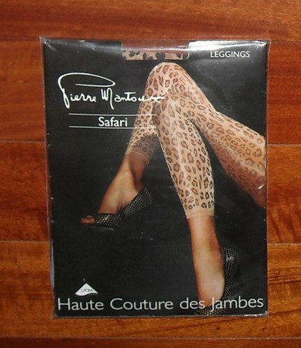 Neu mit Etikett Pierre Mantoux Safari Damen-Leggings Farbe Unico Größe S hergestellt in Italien