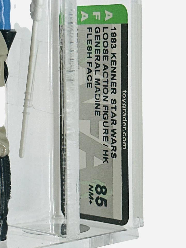 Vintage 1983 Kenner Star Wars General Madine Flesh Face Action Figure AFA 85 - Image 3 of 3