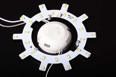 LED Kreisförmig 12W 220V Stern Rund Neutralweiß Neon T9 G10Q 2GX13 F6C2