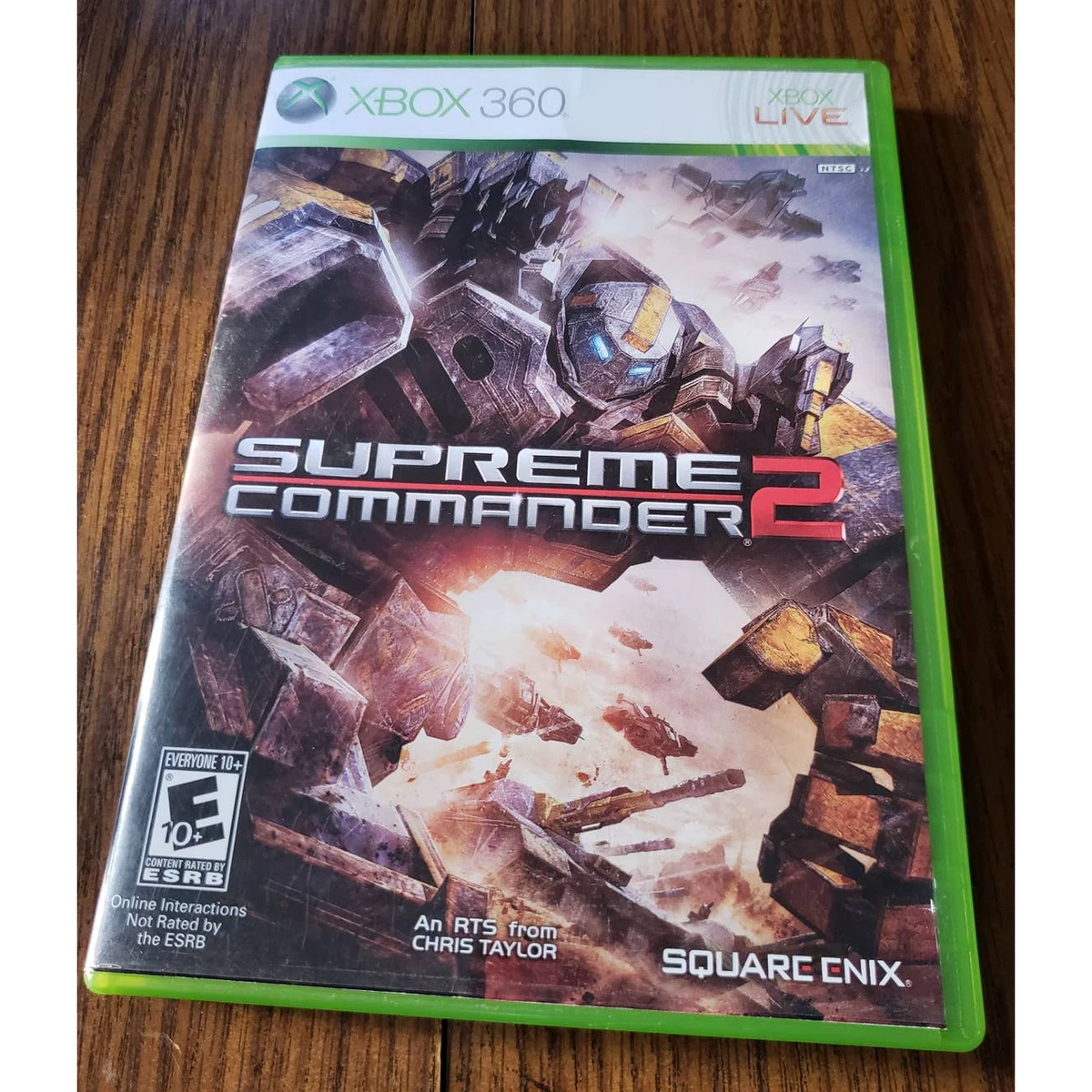 Supreme commander 2 xbox cheap 360