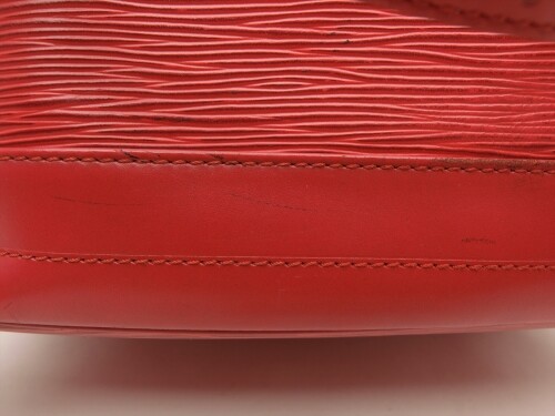 Louis Vuitton Authentic Epi Leather Red Noe Tote Shoulder Bag LV smell moldy - Picture 5 of 24