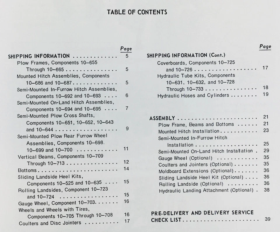 Ford Serie 142 Arado Operador Manual del Propietario Foto 2 de 4