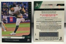 Mike Fiers 2019 Topps Now Future Award Winners AL Cy Young 10-Card Set - BASE