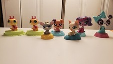 Littlest Pet Shop Bobble Head McDonalds Hasbro LPS Lot Yrs 2010 2011 2014