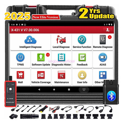 2025 LAUNCH X431 V4.0 PRO Elite Car Diagnostic Scanner Coding Bidirectional