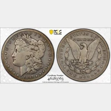 1893-S MORGAN DOLLAR *PCGS Fine* King of Morgan Dollars *SUPER FAST SHIPPING!!!