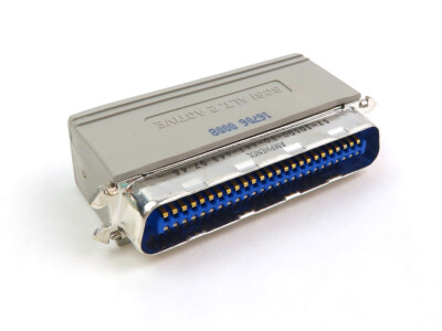 LOT OF 25 AMPHENOL NETWORK SCSI DIFFERENTIAL TERMINATOR 57-10500-80-441 ...