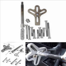 Car Harmonic Balancer Steering Wheel Puller Gear Pulley Crankshaft Damper Tool