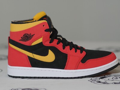 NEW Air Jordan 1 Zoom Air Cmft  - Chile Red- sz 9.5 (CT0978006)