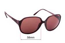 SFx Replacement Sunglass Lenses Fits Guess Gu7027 - 58mm Wide