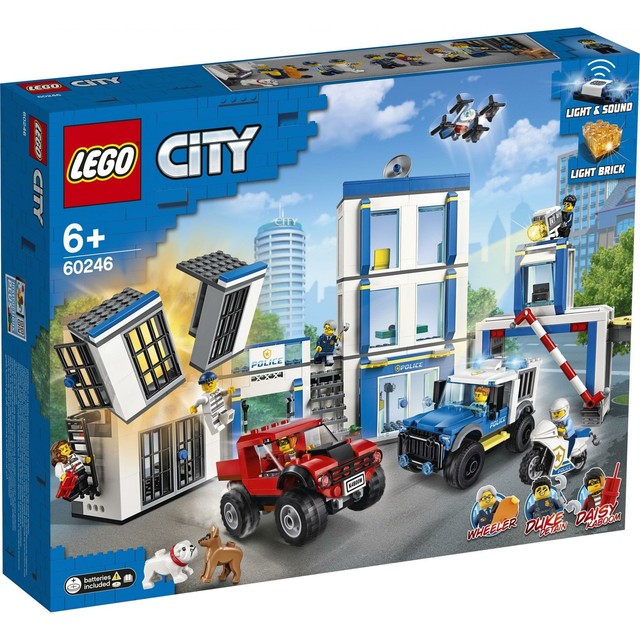 60246 LEGO CITY STAZIONE DI POLIZIA PZ 743 ANNI 6+ NUOVO GARANZIA